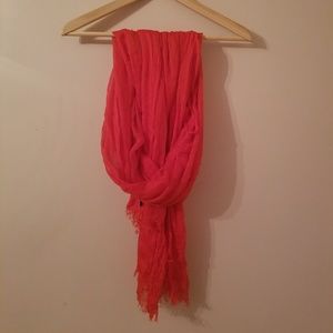 Red scarf